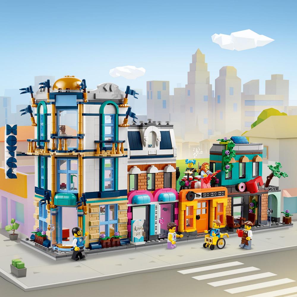 LEGO® Creator Hauptstraße 1459 Teile 31141