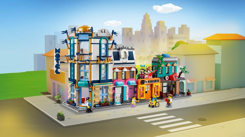 LEGO® Creator Hauptstraße 1459 Teile 31141