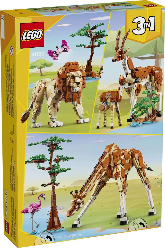 LEGO® Creator Tiersafari 780 Teile 31150