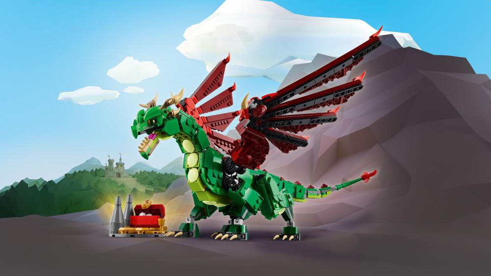 LEGO® Creator Grüner Drache 715 Teile 31161