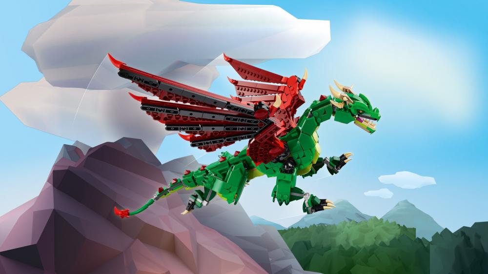 LEGO® Creator Grüner Drache 715 Teile 31161