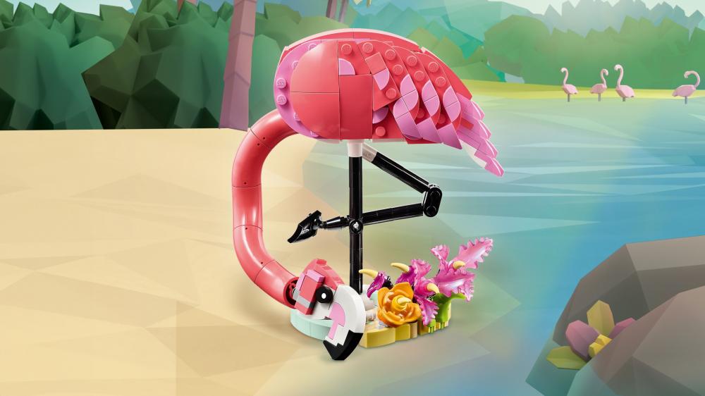 LEGO® Creator Rosa Flamingo 288 Teile 31170