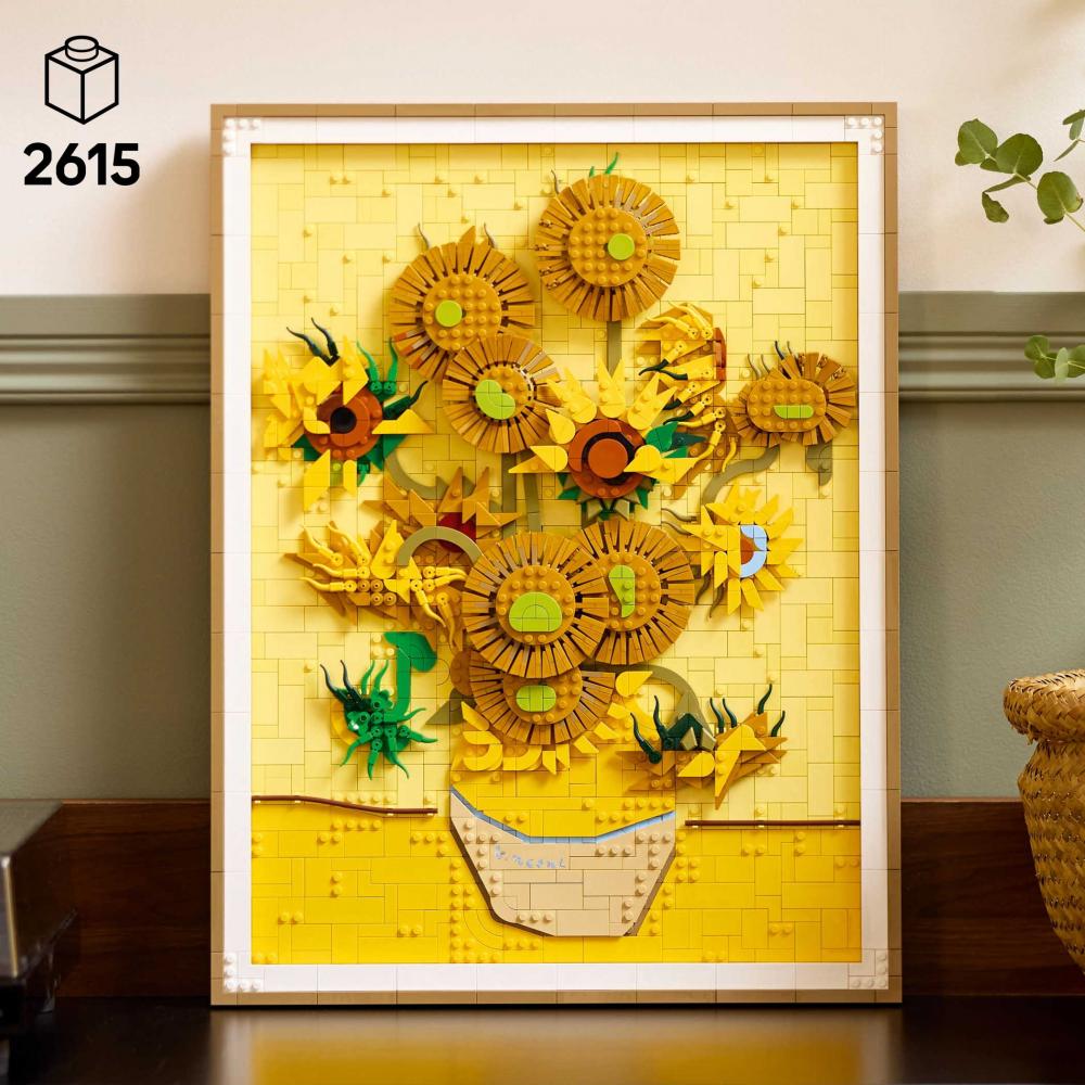 LEGO® ART Vincent van Gogh - Sonnenblumen 2615 Teile 31215