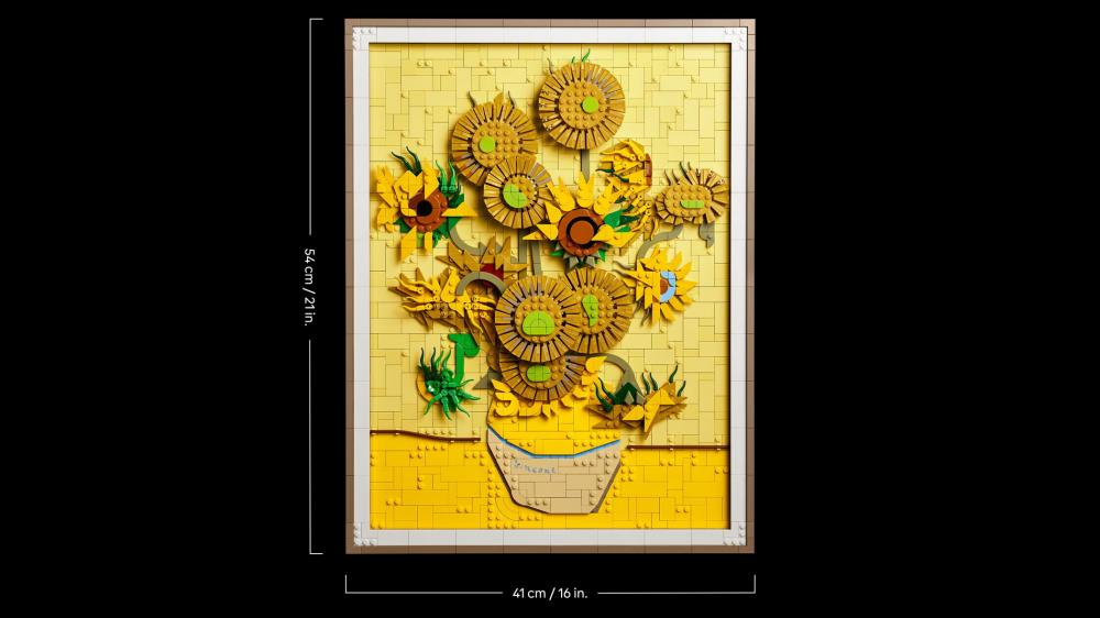 LEGO® ART Vincent van Gogh - Sonnenblumen 2615 Teile 31215