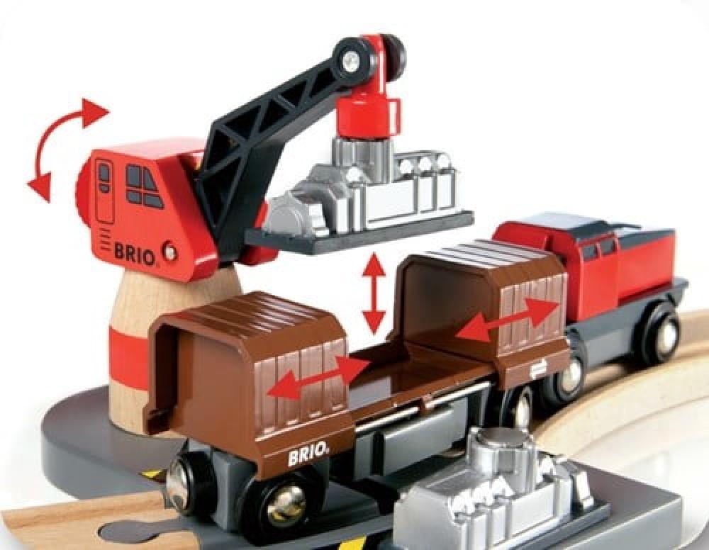 Brio World 33052 Straßen Und Schienen Bahn Set Deluxe