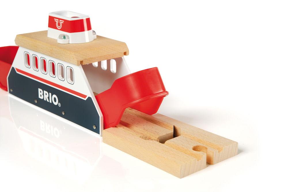 Brio World Eisenbahn Fähre Licht und Sound Fähre 3 Teile 33569