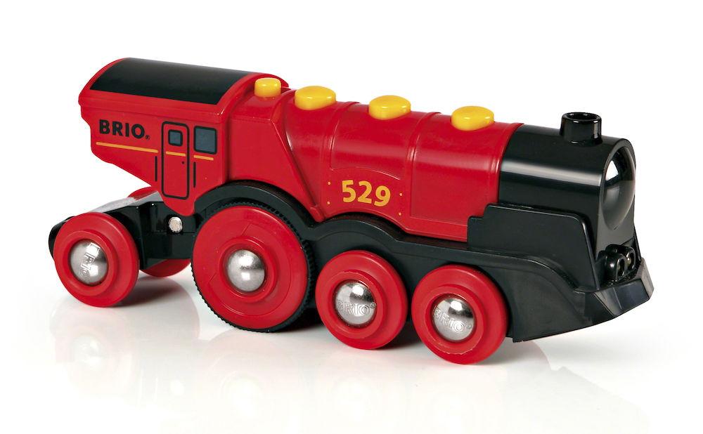 Brio World Eisenbahn Lok Rote Lola Batterielok 33592