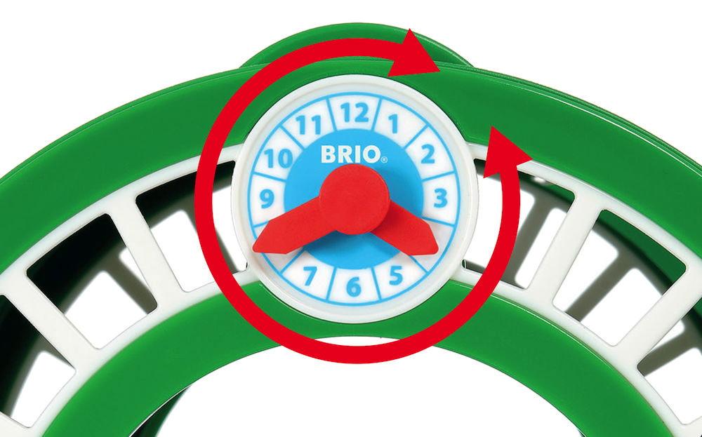 Brio World Eisenbahn Gebäude Neuer Hauptbahnhof mit Ticketautomat 2 Teile 33649