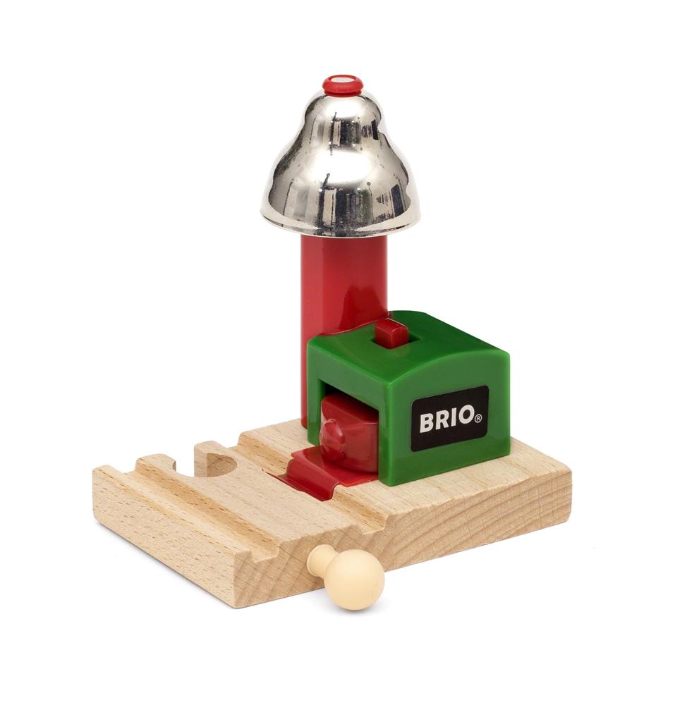 Brio World Eisenbahn Zubehör Magnetisches Glockensignal 33754