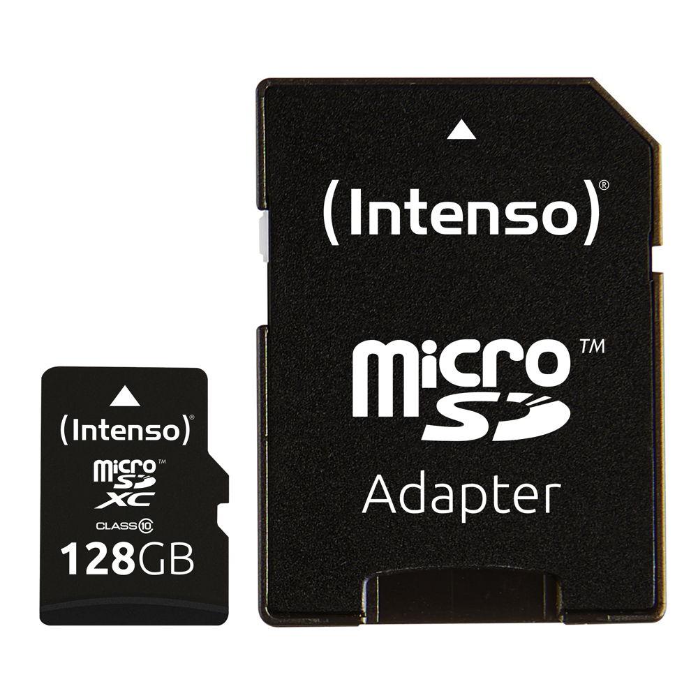 Intenso Micro SDXC Karte 128GB Speicherkarte Class 10