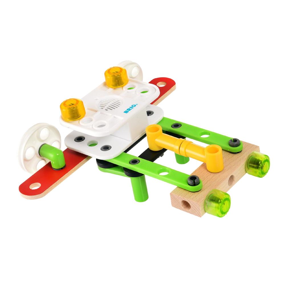 Brio Spielzeug Bausystem Builder Soundmodul Konstruktion Set 67 Teile 34592