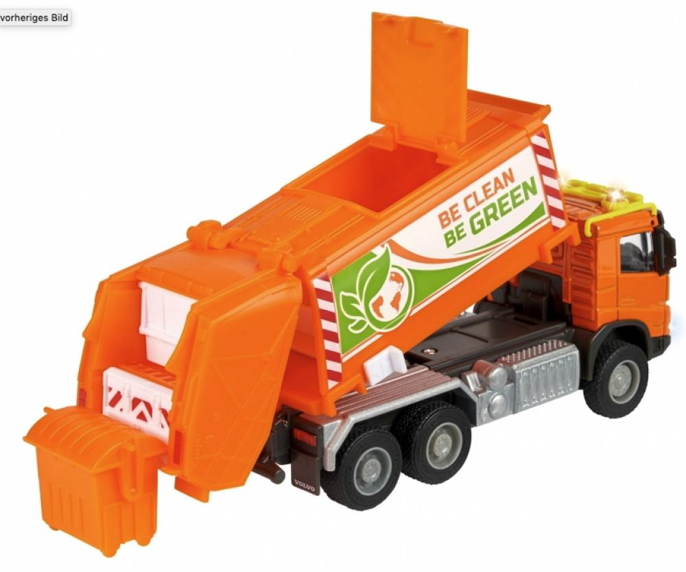 Majorette Spielzeugauto Müllwagen Grand Series Volvo Truck Garbge Collector 213743000