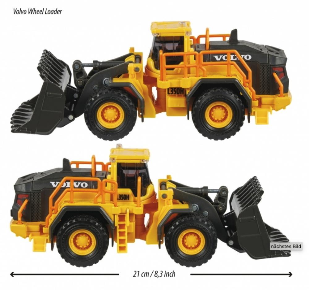 Majorette Spielzeugauto Baustelle LKW Grand Series Volvo Wheel Loader 213723001