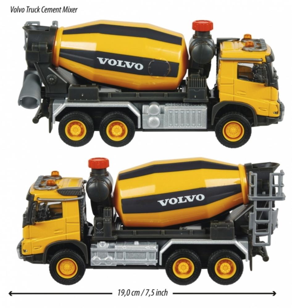 Majorette Spielzeugauto Baustelle Betonmischer Grand Series Volvo Truck Cement Mixer 213723002