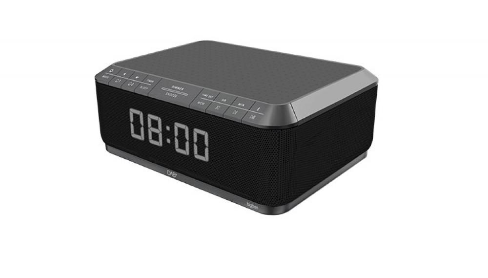 Bigben Radiowecker RR140 DAB+ Radio Qi-Charger Induktion USB Ladeanschluss schwarz AU367607