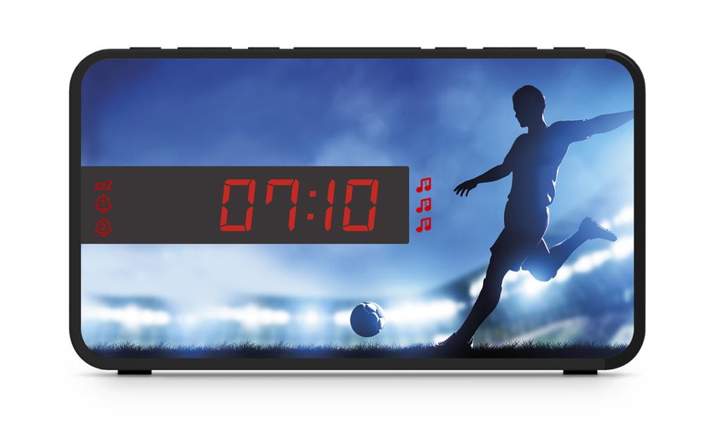 Bigben Wecker Kids R16 Soccer inkl. 3 Frontblenden AU385298