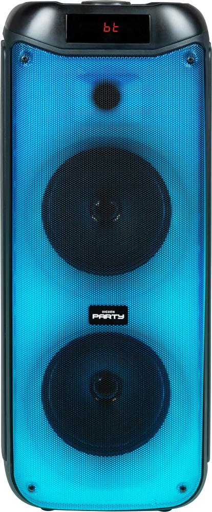 Bigben Bluetooth portabler Lautsprecher Party Box L Disco Licht Mikrofon AU387216