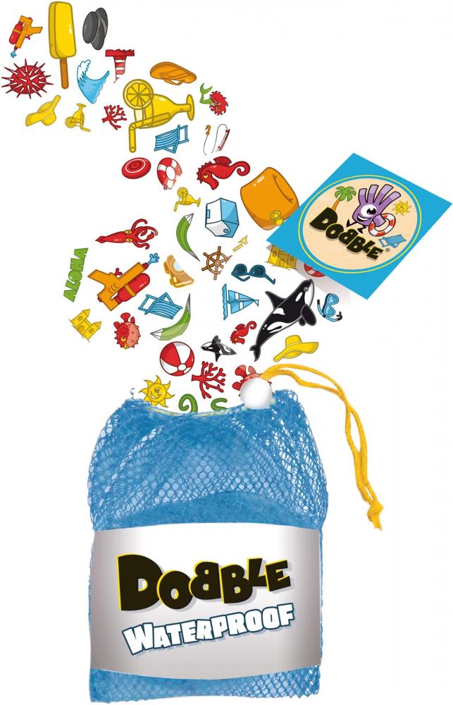 Zygomatic Familienspiel Reaktionsspiel Dobble Waterproof ZYGD0026