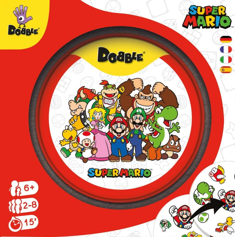 Zygomatic Familienspiel Reaktionsspiel Dobble Super Mario ZYGD0018