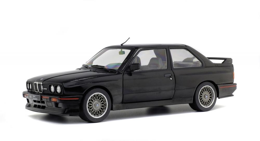 Solido Modellauto Maßstab 1:18 BMW M3 Sport Evo 1990 schwarz S1801501