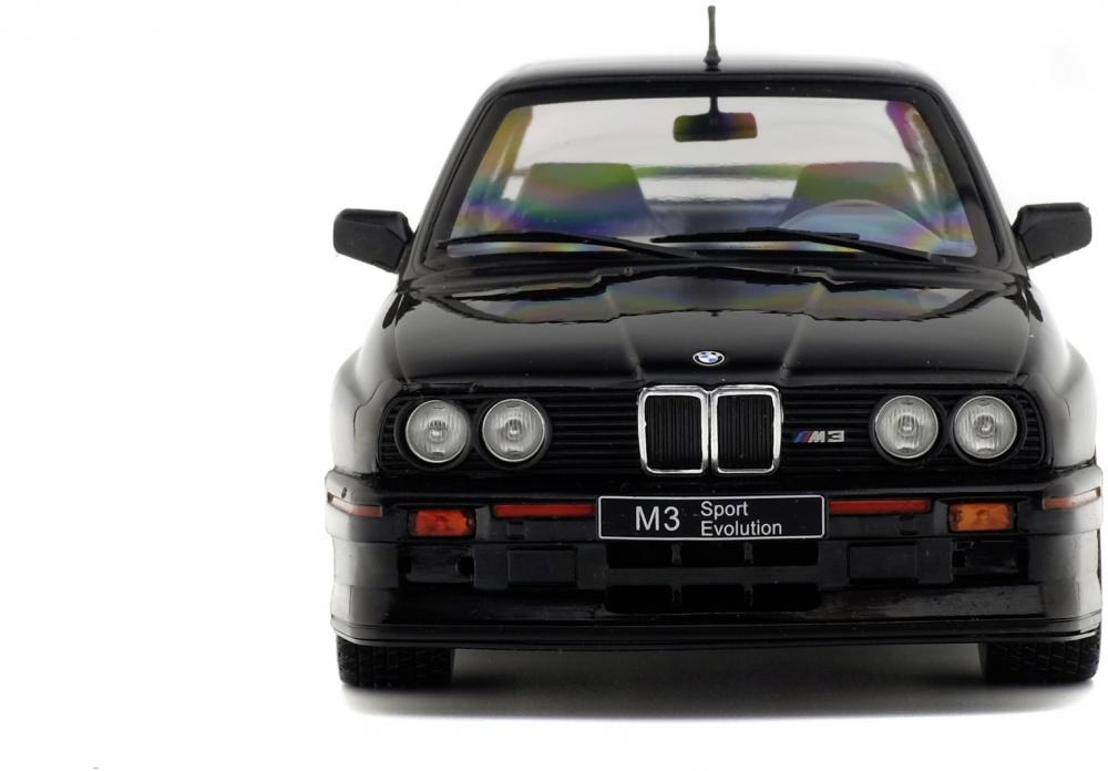 Solido Modellauto Maßstab 1:18 BMW M3 Sport Evo 1990 schwarz S1801501