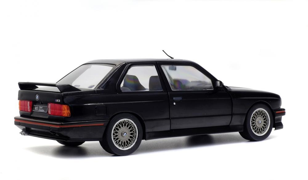 Solido Modellauto Maßstab 1:18 BMW M3 Sport Evo 1990 schwarz S1801501