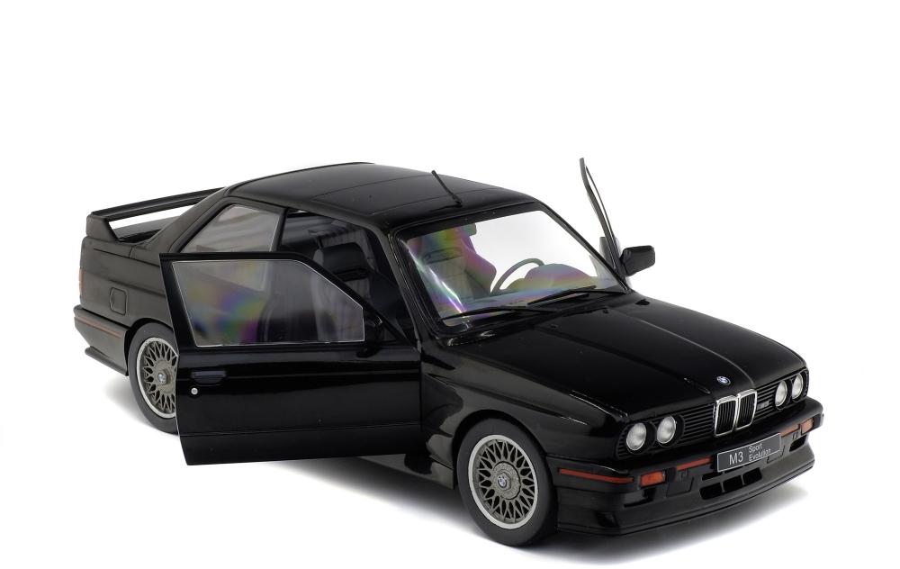 Solido Modellauto Maßstab 1:18 BMW M3 Sport Evo 1990 schwarz S1801501