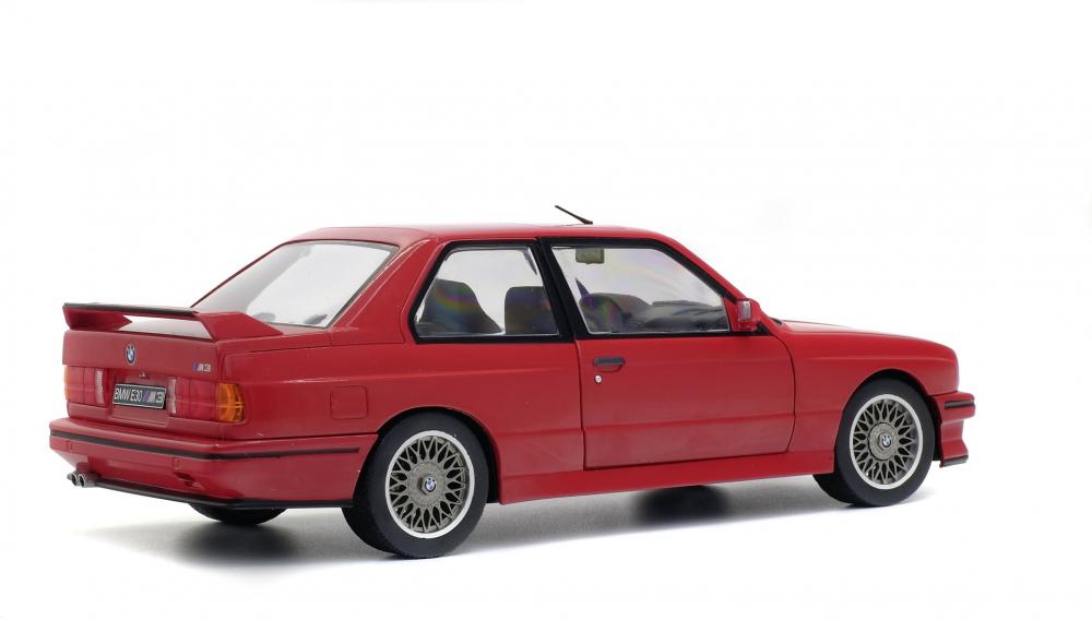 Solido Modellauto Maßstab 1:18 BMW M3 rot 1986 S1801502