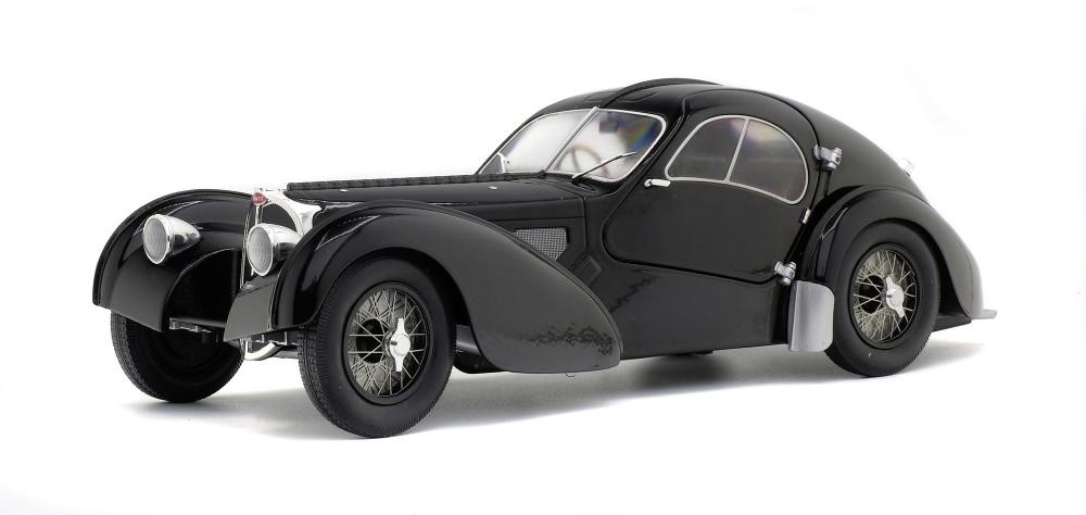 Solido Modellauto Maßstab 1:18 Bugatti Atlantic schwarz 1937 S1802101