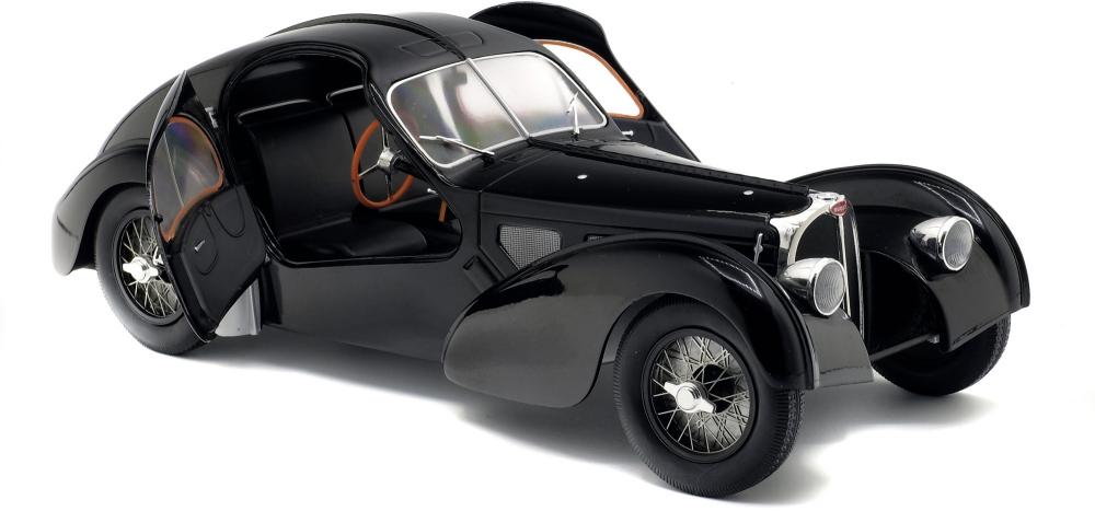 Solido Modellauto Maßstab 1:18 Bugatti Atlantic schwarz 1937 S1802101