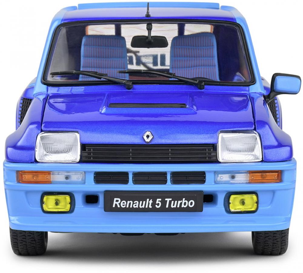 Solido Modellauto Maßstab 1:18 Renault 5 Turbo blau 1981 S1801308