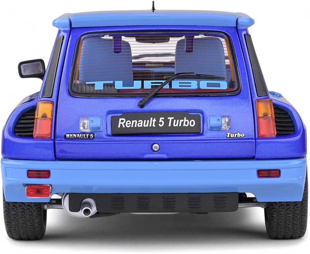 Solido Modellauto Maßstab 1:18 Renault 5 Turbo blau 1981 S1801308