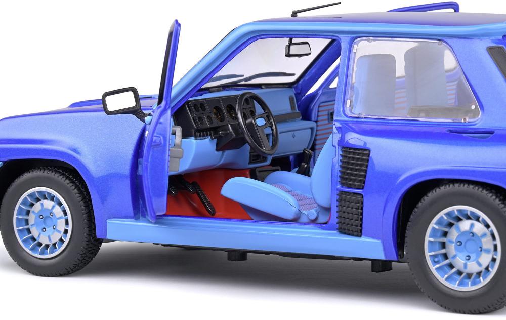 Solido Modellauto Maßstab 1:18 Renault 5 Turbo blau 1981 S1801308