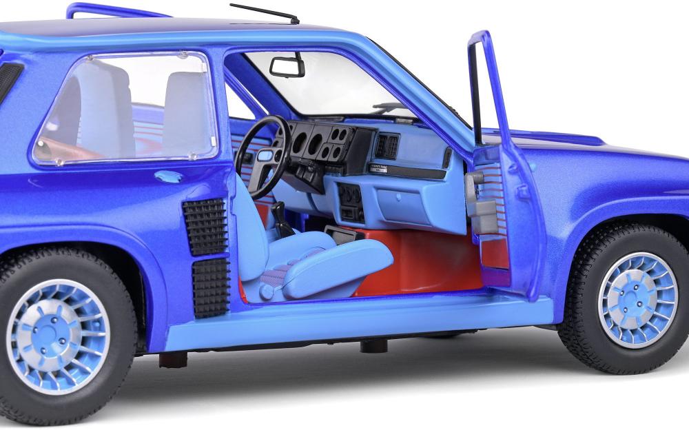 Solido Modellauto Maßstab 1:18 Renault 5 Turbo blau 1981 S1801308