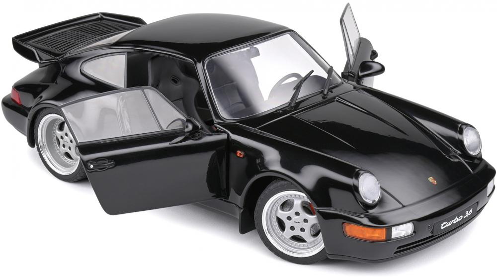 Solido Modellauto Maßstab 1:18 Porsche 911 (964) schwarz 1993 S1803404