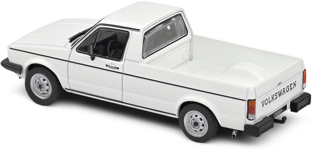 Solido Modellauto Maßstab 1:43 VW Volkswagen Caddy Pick up weiß 1990 S4312301