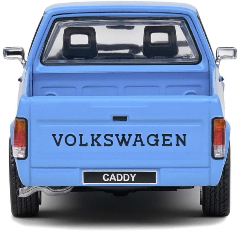 Solido Modellauto Maßstab 1:43 VW Volkswagen Caddy Pick up blau 1990 S4312302