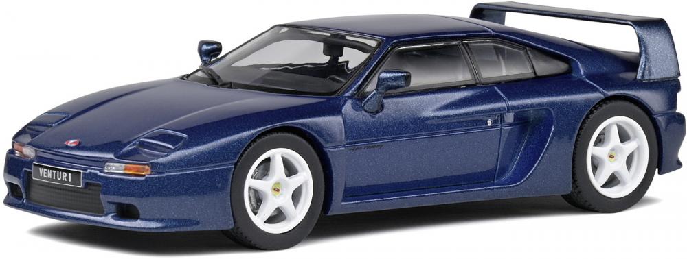 Solido Modellauto Maßstab 1:43 Venturi 400 GT blau S4313401