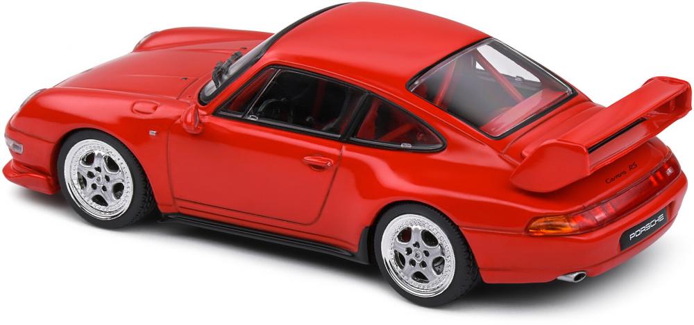 Solido Modellauto Maßstab 1:43 Porsche 993 RS Clubsport rot 1993 S4313802