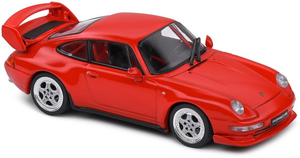 Solido Modellauto Maßstab 1:43 Porsche 993 RS Clubsport rot 1993 S4313802