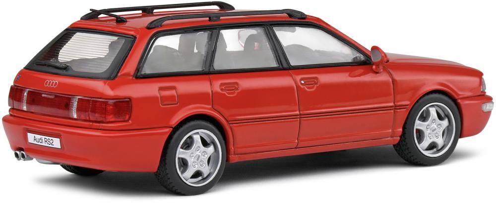 Solido Modellauto Maßstab 1:43 Audi Avant RS2 rot 1995 S4310102