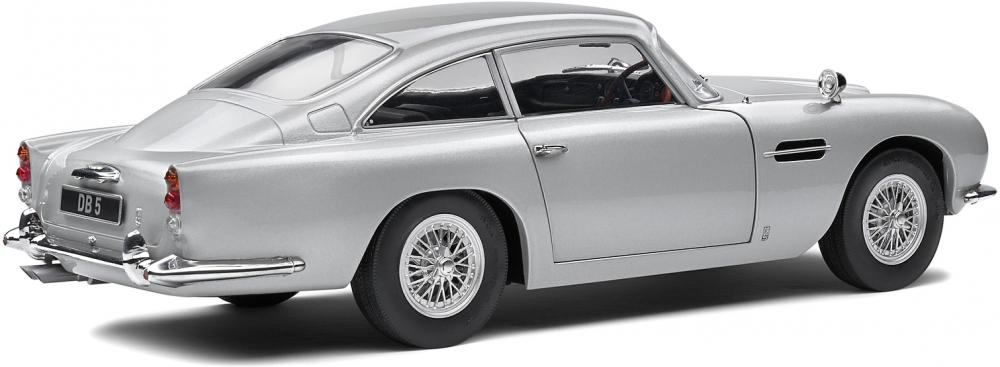 Solido Modellauto Maßstab 1:18 Aston Martin DB5 silber 1964 S1807101