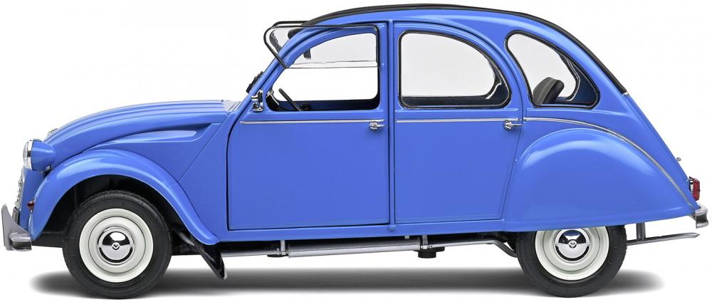 Solido Modellauto Maßstab 1:18 Citroën 2CV6 blau Petrole 1982 S1805026