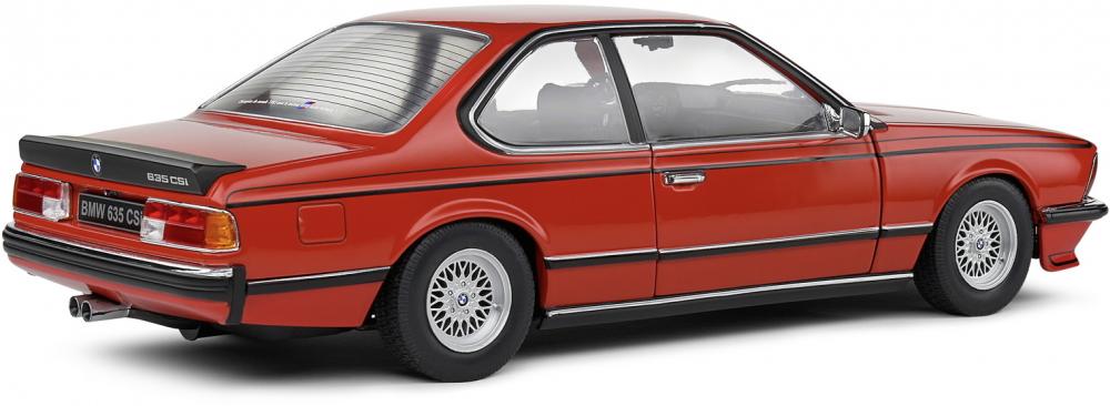 Solido Modellauto Maßstab 1:18 BMW 635 CSI (E24) rot 1984 S1810301