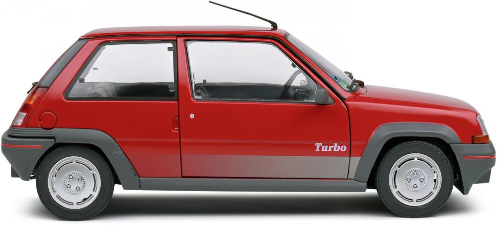 Solido Modellauto Maßstab 1:18 Renault 5 GT Turbo MK1 rot 1985 S1810001