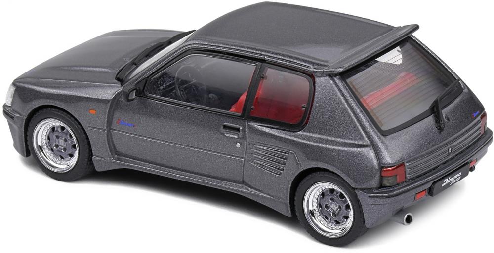 Solido Modellauto Maßstab 1:43 Peugeot 205 Dimma Rallye grau 1989 S4310804