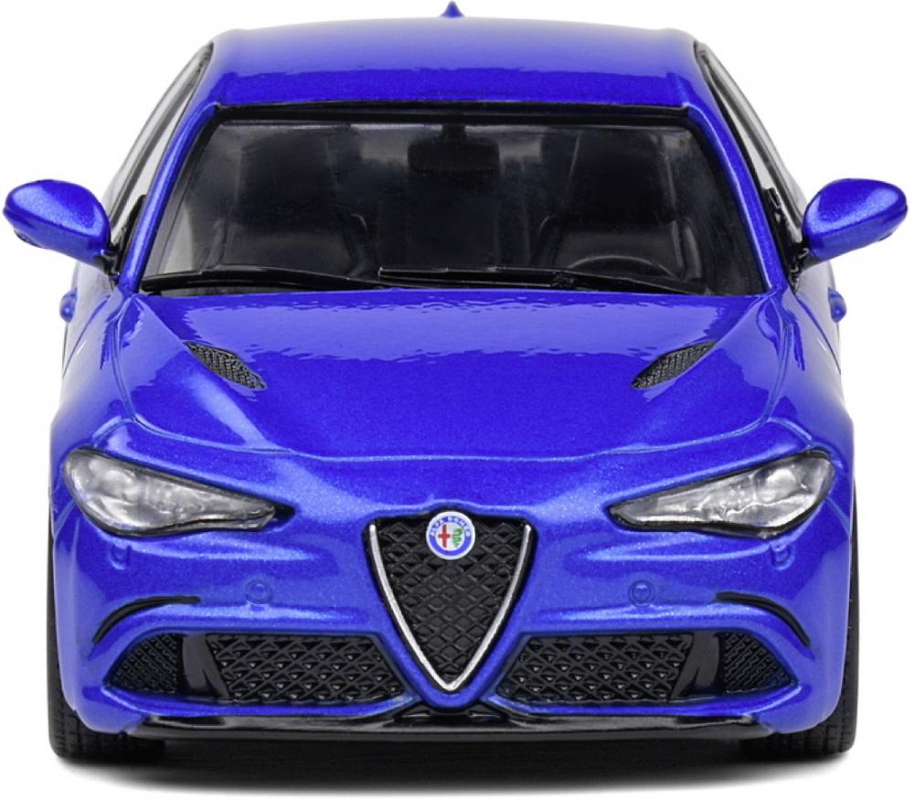 Solido Modellauto Maßstab 1:43 Alfa Romeo Giulia Quadrifoglio blau 2019 S4313104