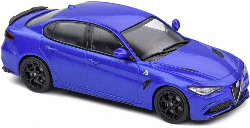 Solido Modellauto Maßstab 1:43 Alfa Romeo Giulia Quadrifoglio blau 2019 S4313104