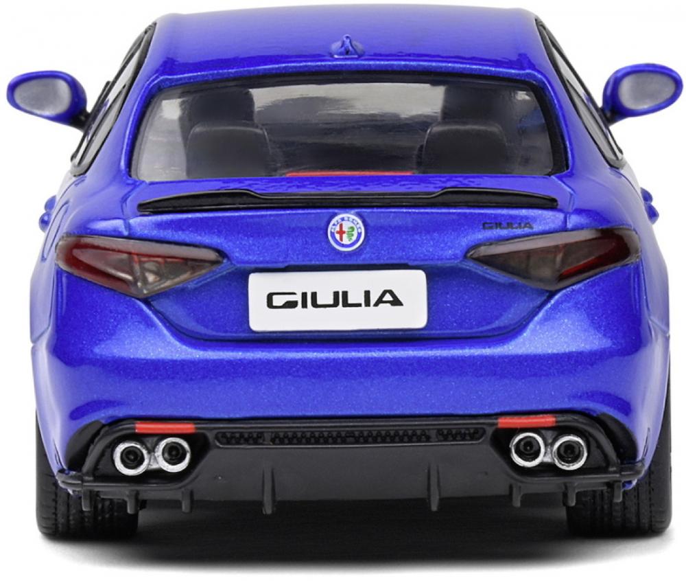 Solido Modellauto Maßstab 1:43 Alfa Romeo Giulia Quadrifoglio blau 2019 S4313104