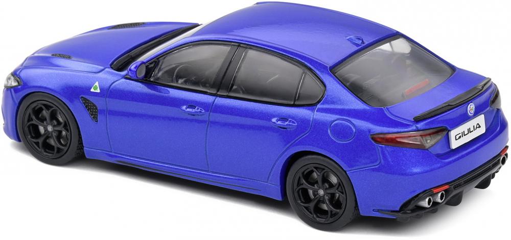 Solido Modellauto Maßstab 1:43 Alfa Romeo Giulia Quadrifoglio blau 2019 S4313104